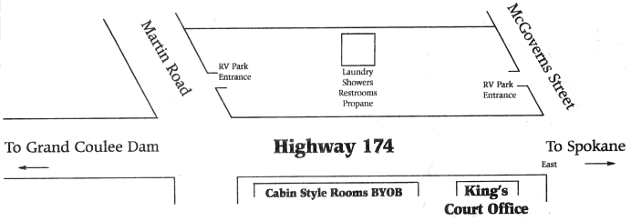 King's Court RV Park Layout
